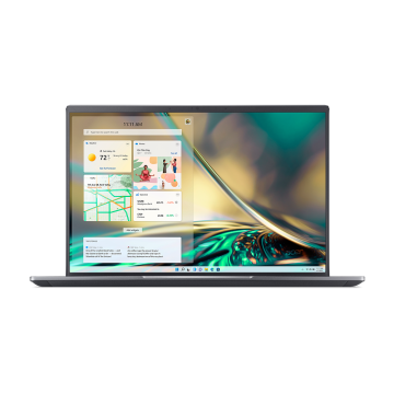 Acer非凡X  14”高性能光追轻薄本 2.2K全面屏│SFX14-51G-59W7（绿）